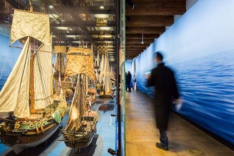 Visitando o Museu Marítimo Nacional