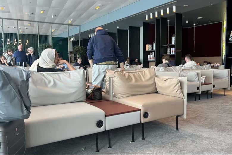 Sala VIP del aeropuerto Internacional de Ámsterdam-Schiphol