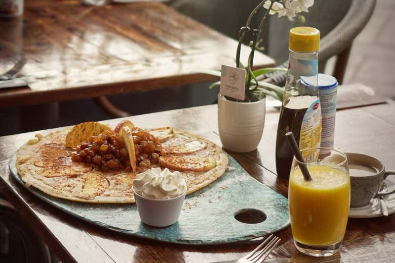 Disfrutaréis de un exquisito menú