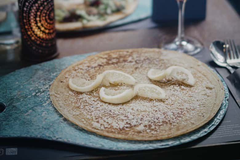 Pancake de azúcar