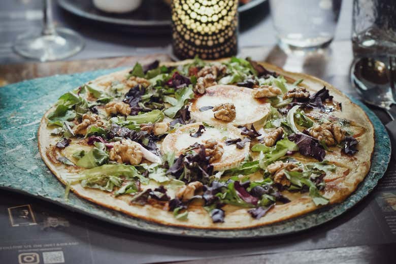 También hay disponibles pancakes veganos