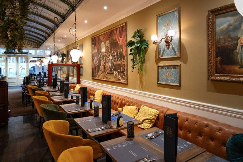 La decoración del local seguro que os sorprende