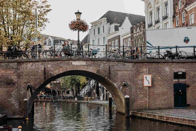Uno de los canales de Utrecht