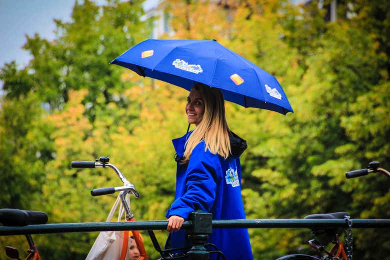 Guided tour of Amsterdam by bike