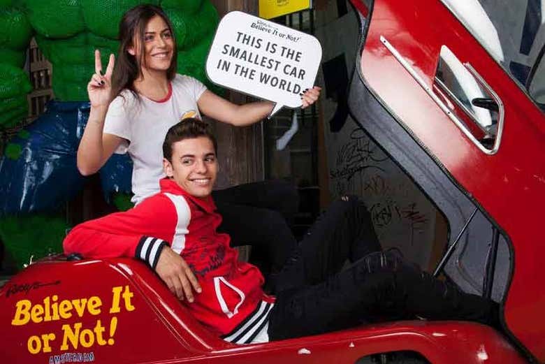 See the smallest car in the world!