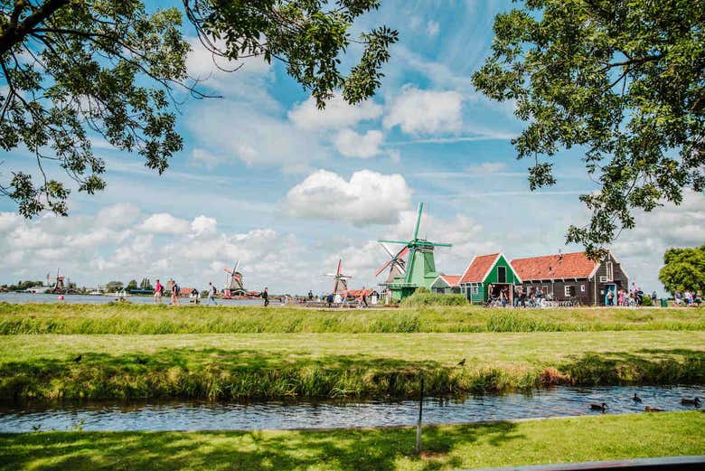 Panorámica de Zaanse Schans