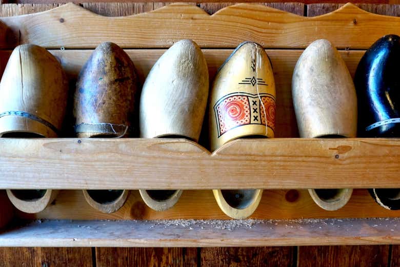 Zuecos de madera