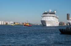 Balade en bateau dans le port d'Amsterdam