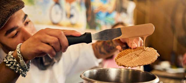 Atelier de stroopwafels à Amsterdam
