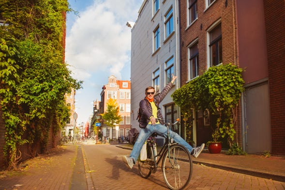 Visite d'Amsterdam à vélo