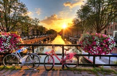 Amsterdam Bike Tour + Boat Trip