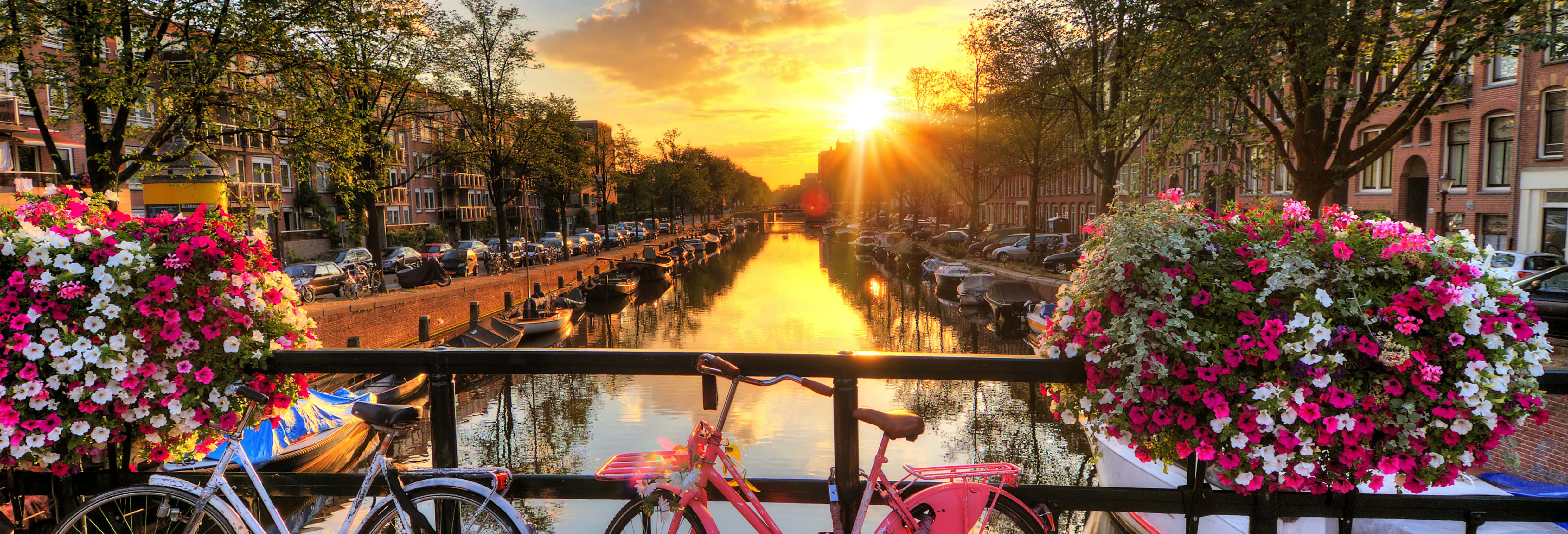 Tour de bicicleta em Amsterdam