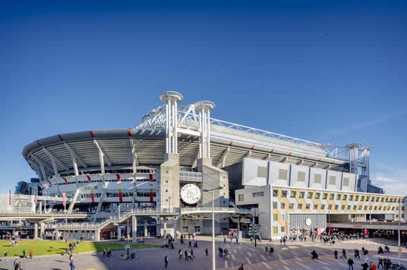 Visite de la Johan Cruyjff Arena, le stade de l'Ajax Amsterdam