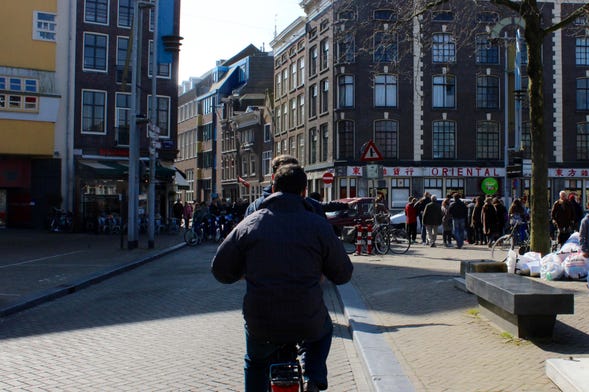 Tour privado por Ámsterdam en bicicleta