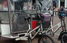 Tour privado en bicitaxi por Ámsterdam