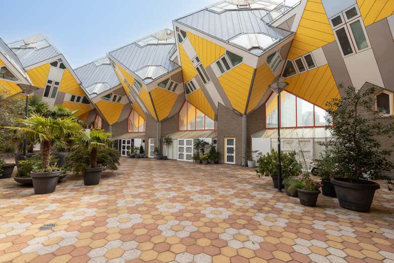 Explore the Cube Houses in Rotterdam 