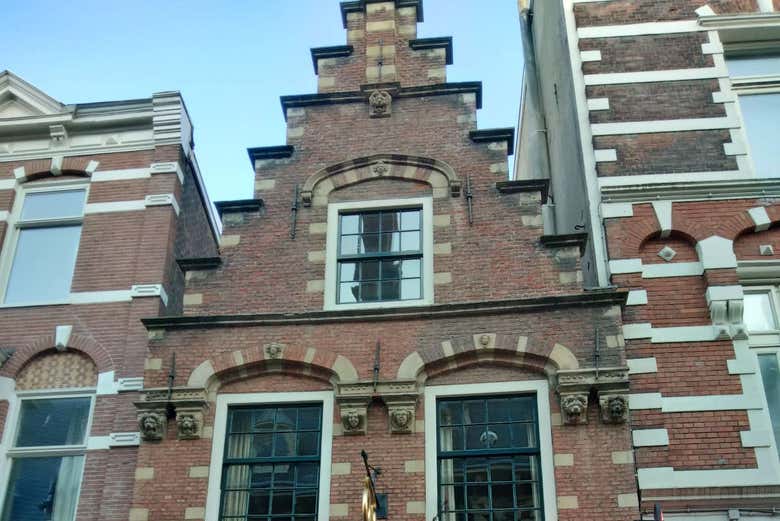 An example of the unique architecture in the city