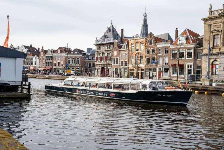 Navigando lungo i canali di Haarlem