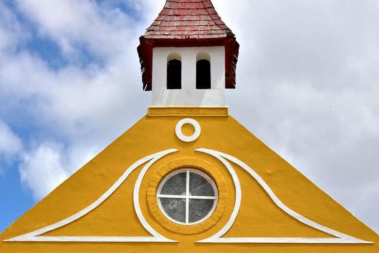 Detalhes da arquitetura de Bonaire