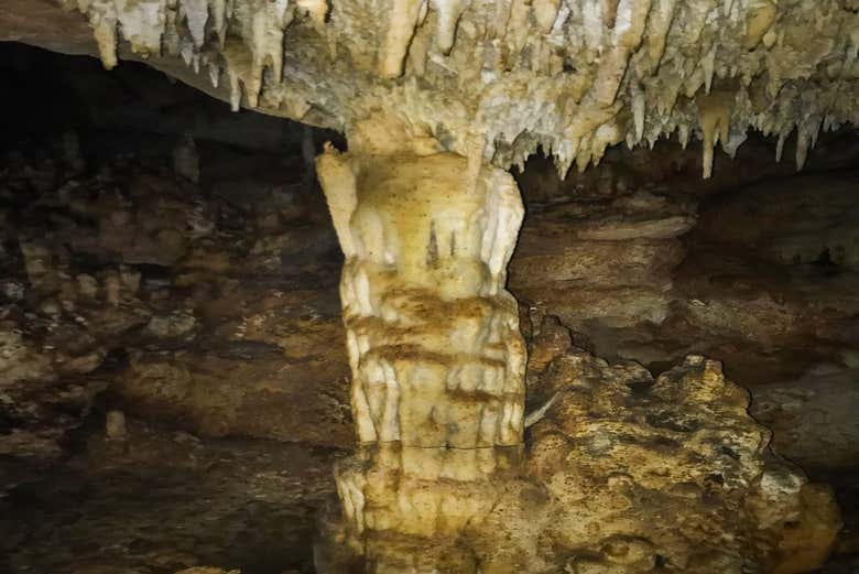 Le stalattiti delle grotte di Bonaire