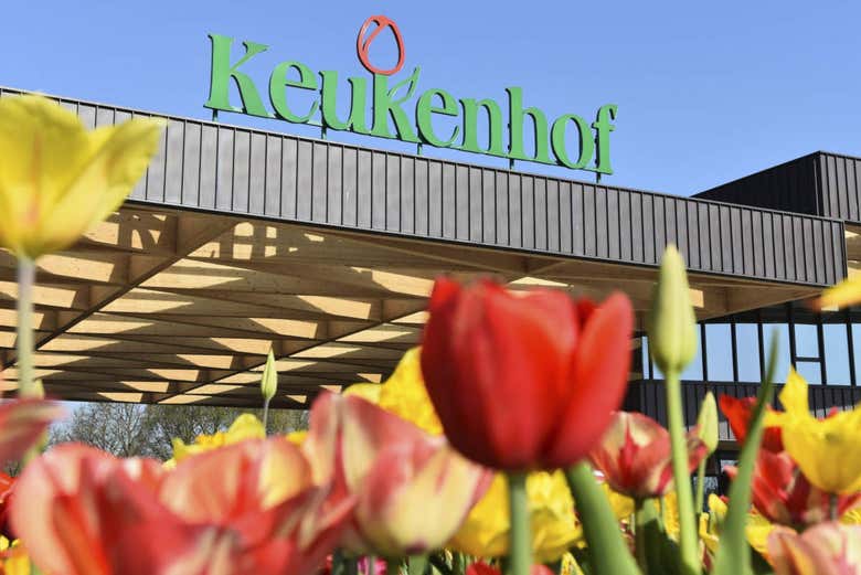 Entrada do parque de Keukenhof