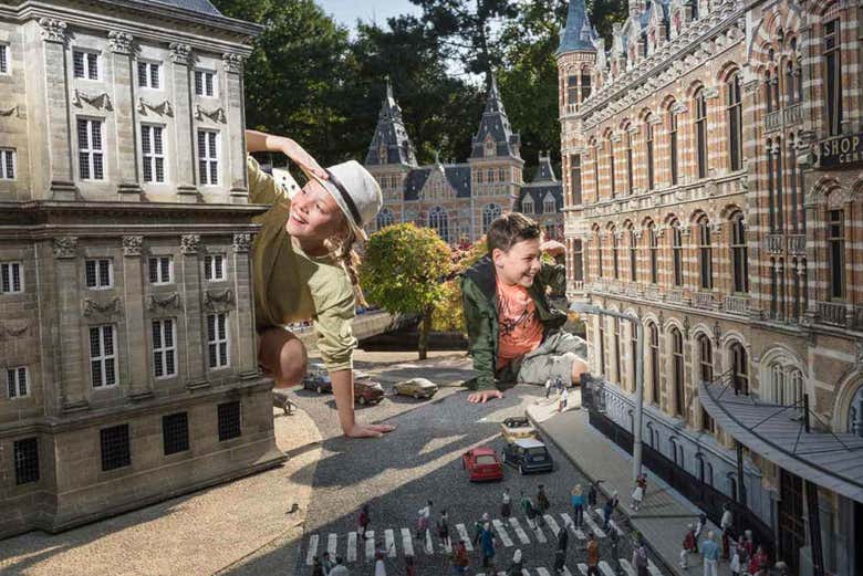 Playing in Madurodam