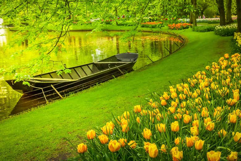 Barco no Keukenhof