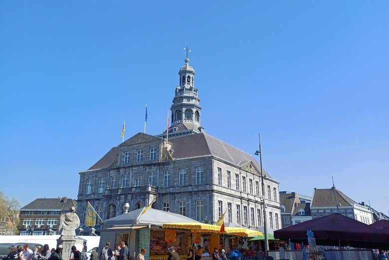 A vista da Praça do Mercado