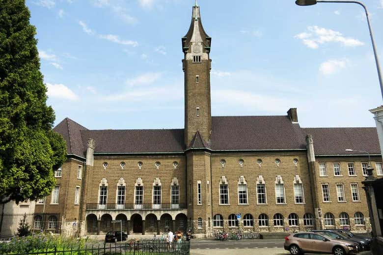 Head to the historic Maastricht University