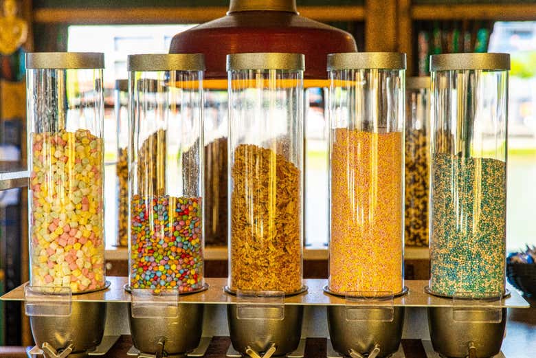 Deliciosos toppings para os pancakes