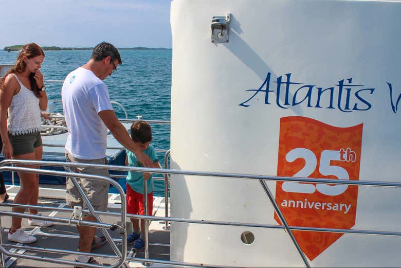 Explorando la embarcación