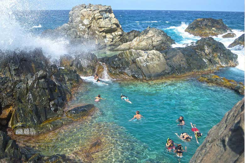 Piscine naturali di Aruba
