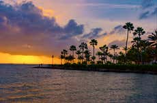 Paseo en catamarán por Aruba al atardecer