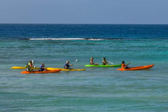 Tour en kayak por la isla de Sea Glass