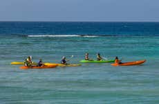 Tour di Sea Glass island in kayak