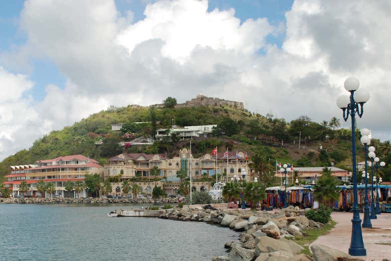Fort Saint-Louis, à Marigot