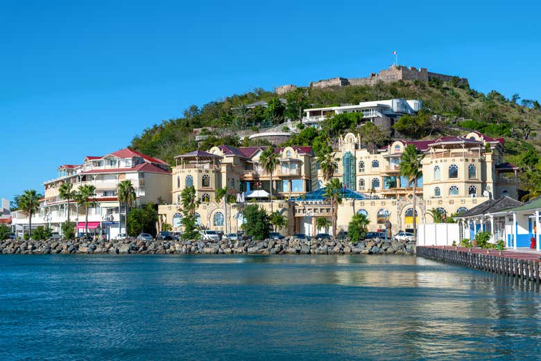 Vue panoramique de Marigot