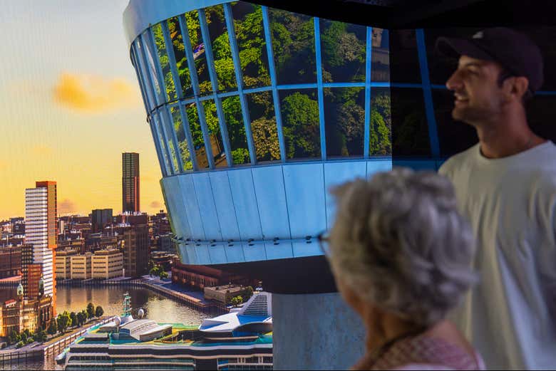 Visitando la mostra Colourful Rotterdam