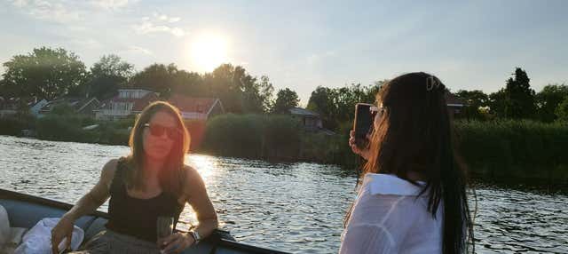 Paseo en barco por el río Rotte y el lago Kralingse Plas