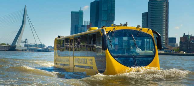 Tour de ônibus anfíbio por Roterdã