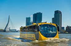 Visite de Rotterdam en bus amphibie