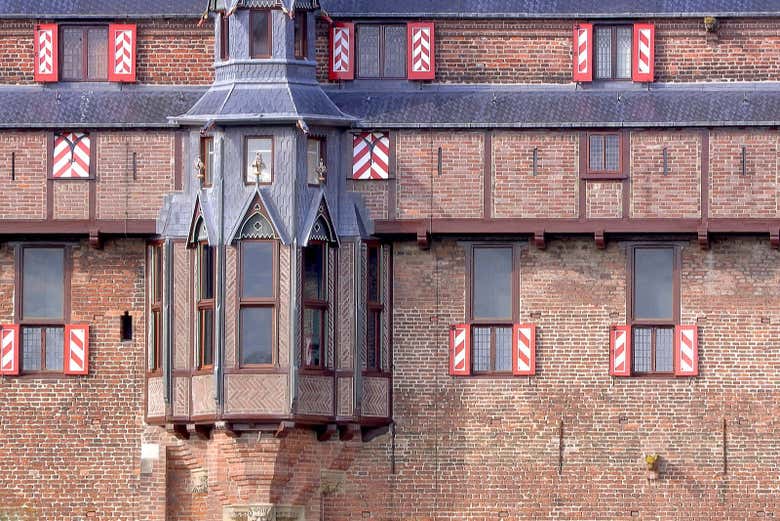 Detalles del castillo de Haar