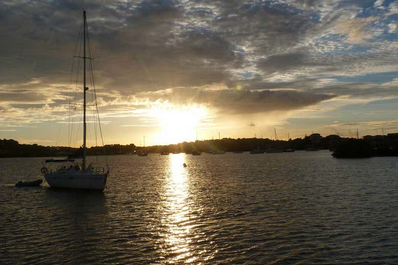 Sunset in Spaanse Water