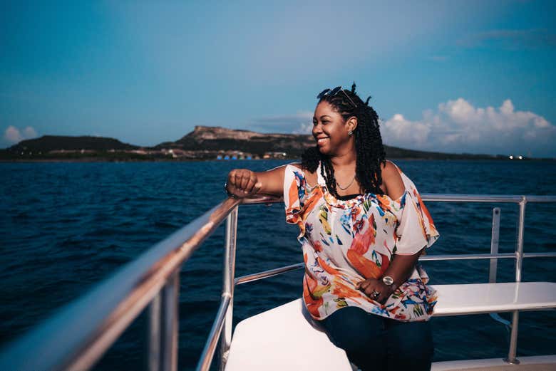 Disfrutando de la travesía