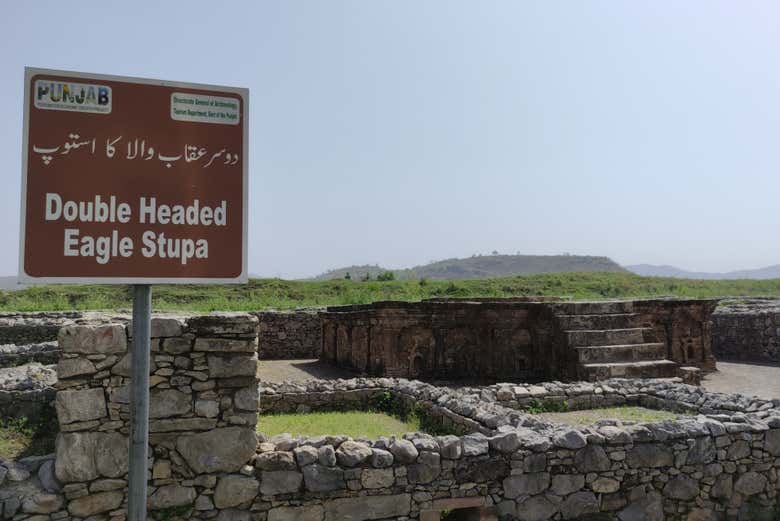 One of the stupas