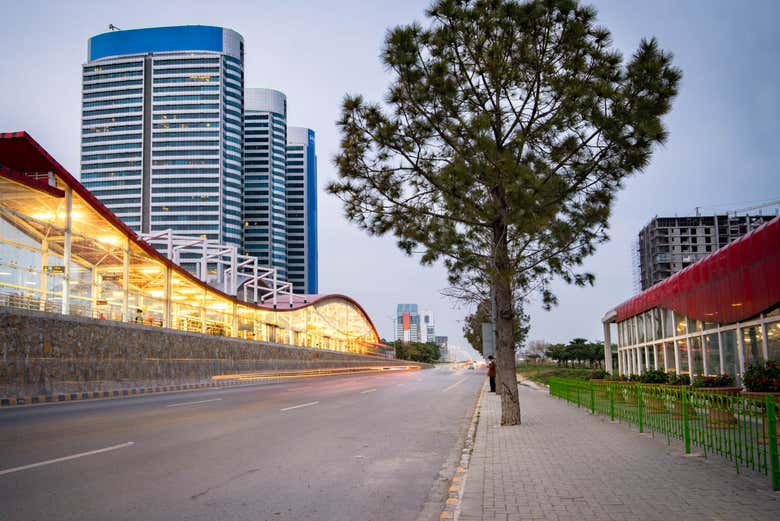 The Blue Area of Islamabad