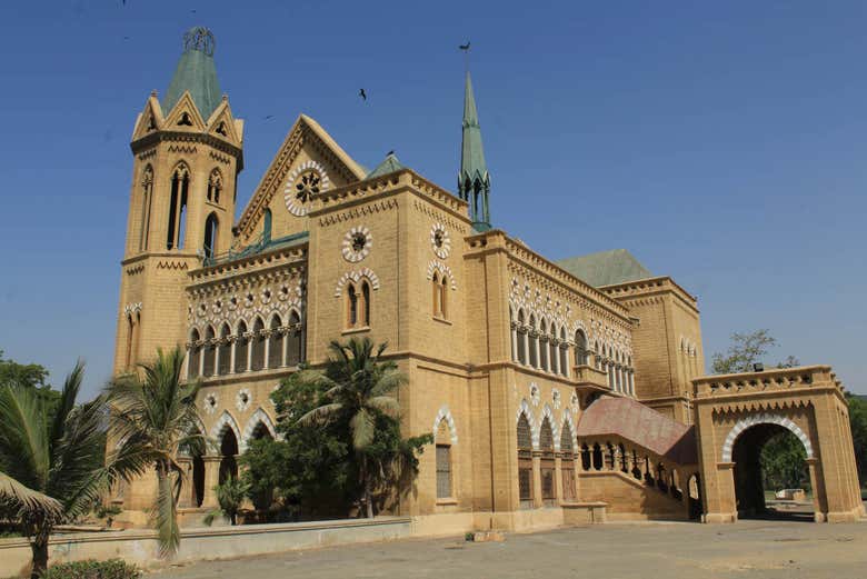 Frere Hall, the old city hall of Karachi