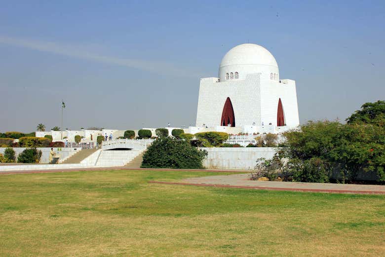Le mausolée de Muhammad Ali Jinnah (Mazar-e-Quaid)