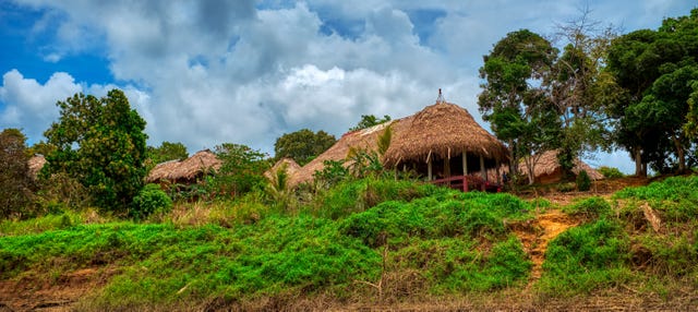 Excursión a una aldea indígena emberá