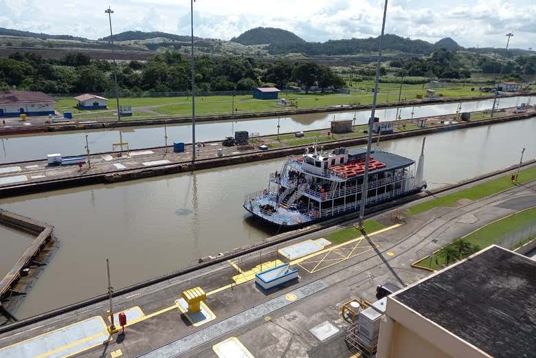 Admirez le paysage pendant la traversée